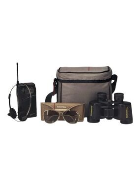 Bushnell Sport Pak 163410 Complete Package -Binoculars, Sunglasses, Radio & More